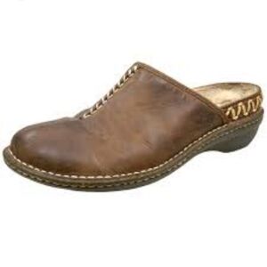 Ugg Australia Women 5154 Kohala  Leather Sheepskin Clogs Mary Jane shoes sz 7